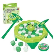 Rodzinna gra zręcznościowa dla dzieci Żabka na lodzie 
