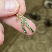 KOLCZYKI ZŁOTE p585 2,37g