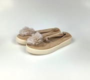 tenisówki balerinki dziewczęce z pomponami Zara Kids r 31