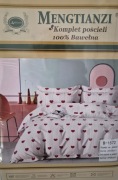 Pościel serduszka 160x200 - 100 % bawełna