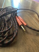 Przewód kabel gitarowy jack 6,3mm - jack 6,3mm instrumentalny 5m