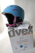kask dziecięcy - UVEX airwing 2 pro - niebieski - S 52-54cm - używany