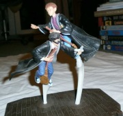 Harry Potter z Ronem na Miotłach - Quidditch.