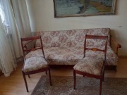 Kanapa i dwa krzesła PRL