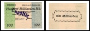 Gliwice - Gleiwitz, Magistrat, 07.10.1923, 100 mrd Mk Ungultig 