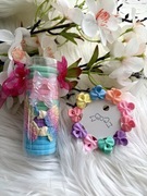 Zestaw gumek i spinek dla dziewczynki