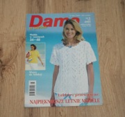 Gazeta Dama w swetrze schematy na druty 5/2004