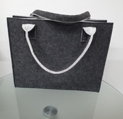 Torba filcowa klasyczna elegancka