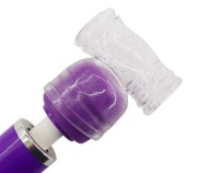 Nakładka sleeve wand vibrator na penisa BDSM magic wand