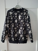 Nowa bluza bomberka zapinana na zamek rozmiar 152 pilka nozna 