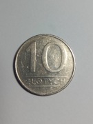 Moneta 10 zł z 1988 r .