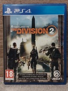 Tom Clancy's The Division 2 PS4 okładka europejska