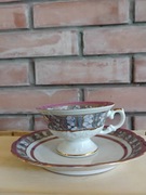 Porcelanowa filiżanka z talerzykiem. Sygnatura Wawel Wałbrzych. Vintage