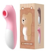 Wibrator Ssący łechtaczki Pochwy Dawca Orgazmów Masażer Lizusek Miś