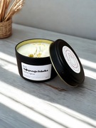 Świeca sojowa świeczka na dzień dziadka prezent w puszce handmade 