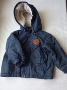 H&M ciepła kurtka dziecięca r 92