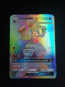 Karta pokemon lucario gx