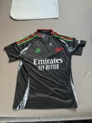 Czarna Koszulka Piłkarska Adidas