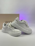 Nowe Białe Sneakersy Buty Niskie sznurowane Liu Jo Damskie 36