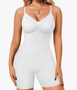Body modelujące Gotoly shapewear białe XL/XXL wyszczuplające