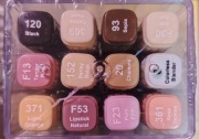 Promarkery Crelando, markery, 2-6mm, zestaw 12 szt. (49)
