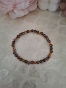 Bransoletka handmade z naturalnych kamieni hematyt agat 