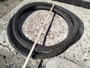 MTB opony, dętki rowerowe i osłona błotnika przedniego 