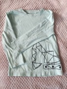 Topolino zielona bluzka tshirt bawełniana 122