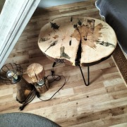 Stolik kawowy bukowy 