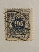 Rok 1921. Znaczki urzędowe. D44