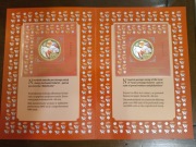 Folder święty Archanioł Gabriel z nowodrukiem A i B