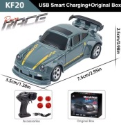 RC Drift Samochód 1:64 4WD Zdalnie Sterowany Mini GTR Wyścigowy