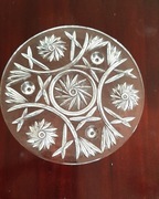  Patera do tortów  kryształwa  śr 29cm