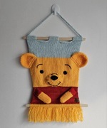 OBRAZ - Kubuś puchatek - rękodzieło