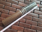 Duży młotek do misy tybetańskiej 17,5 cm drewniany owinięty skórą 