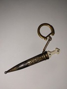 Kultowy brelok miecz pilnik prl