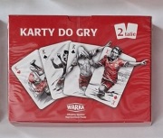 Karty do gry. Kolekcjonerskie, Reprezentacja Polski, Warka nowe.