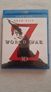 World War Brad Pitt Blu-Ray 3D 
