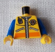 LEGO 973pb0488c01 tors straż przybrzeżna żółty zamek