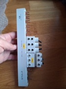 Szyna łączeniowa, zacisk, łącznik