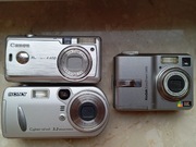 Aparaty Kodak EASYSHARE C603,Canon POWERSHOT PC1080,Sony CYBERSHOT DCS-P72 