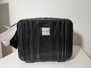 Kosmetyczka podróżna czarna z polikarbonu Wittchen