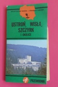 Ustroń, Wisła, Szczyrk i okolice W.Sosna, A.Sikora 1983 Przewodnik+mapa 