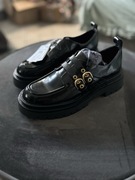 Mokasyny / loafersy na grubej podeszwie – RESERVED 