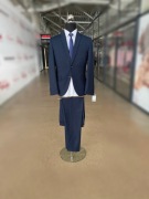 GARNITUR MĘSKI GRANATOWY ANDAR POLSKI PRODUCENT