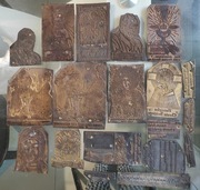 Matryca do opłatków / opłatkownica z brązu