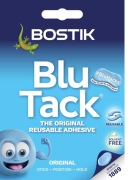 Bostik Blu Tack uniwersalny klej wielokrotnego użytku masa mocująca