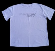 Emporio Armani t-shirt biała koszulka męska rozmiar 2XL, 3XL