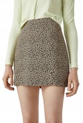 Spódnica mini animal print S