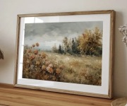 Plakat na materiale winylowym 40x60 Polana 